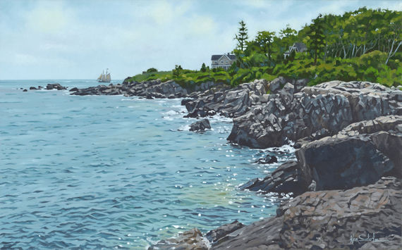 The Rocky Shores of Kennebunkport